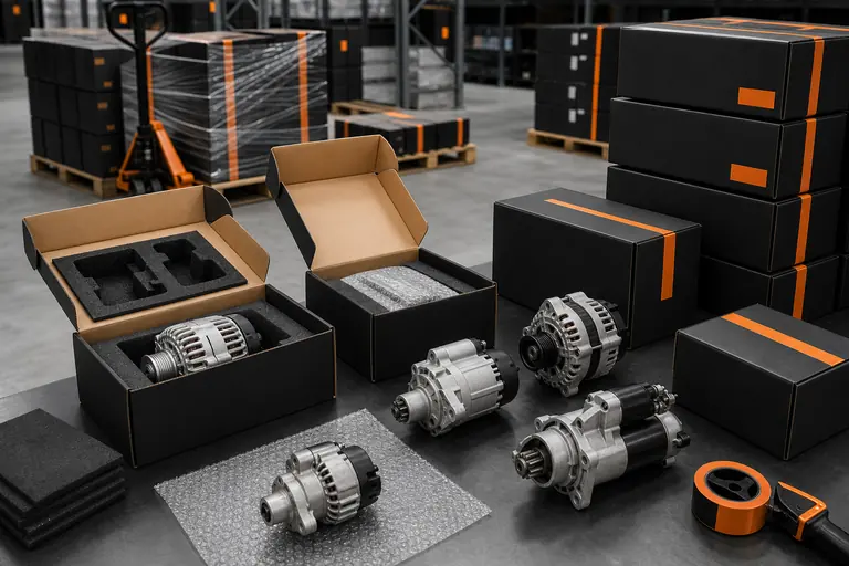 Sample Confirmation and Packaging Notes for Electrical Parts
